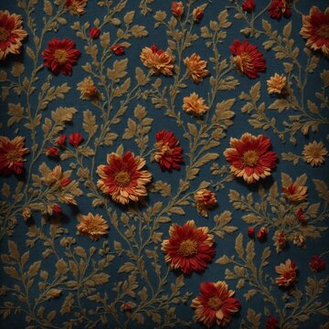 Symmetrical Slavic Embroidery on High-Quality Linen