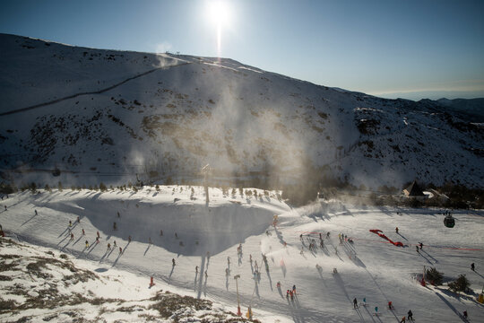 Ski field in Spain