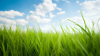 Obraz premium Grass in the field