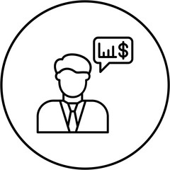 Financial Advisor Icon