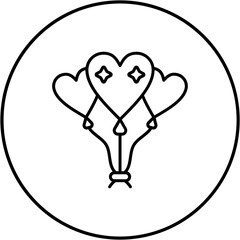 Balloons Icon