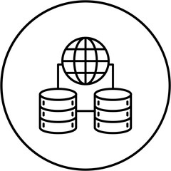 Data Network Icon