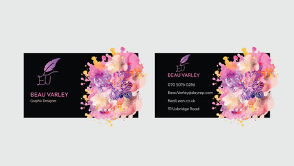 Business card, Visiting card