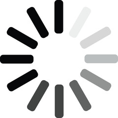 Loading icon vector, eps 10
