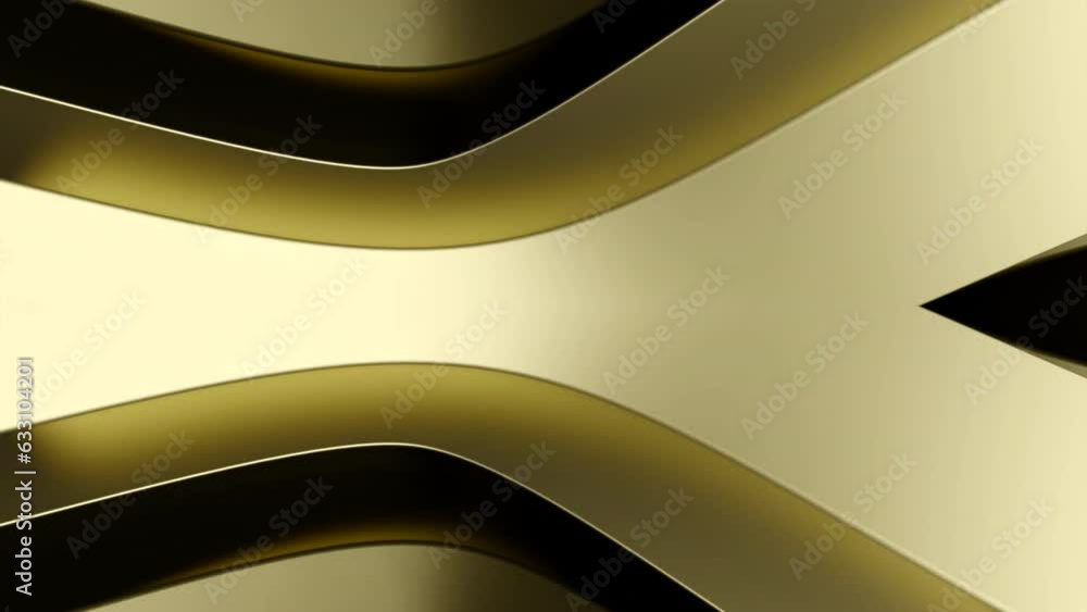 Poster animation with moving stripes connecting and spreading in background. design. moving layers of bands