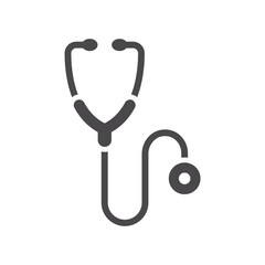 stethoscope icon design vector template