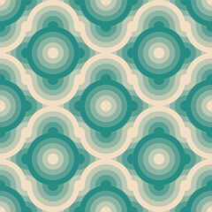 Fototapeta na wymiar geometric abstract seamless pattern in gentle shades