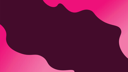 Obraz premium Abstract wavy shape two color combination background for your creative project. This creative background you can use as a banner.