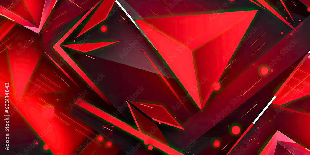 Aufkleber background composition with shapes and colors - generative ai