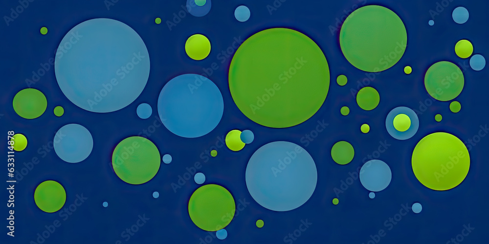 Poster intricate colorful background with mix of shapes and colors - generative ai