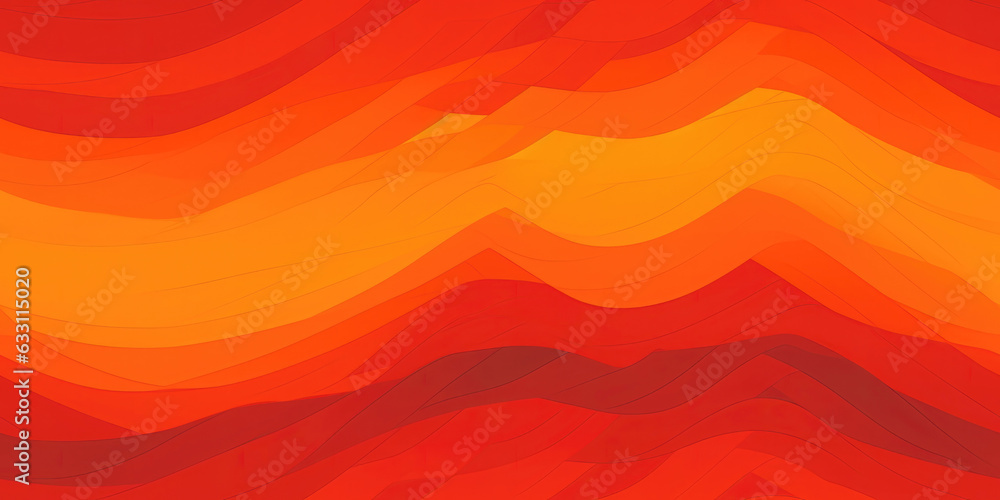 Poster intricate colorful background with mix of shapes and colors - generative ai