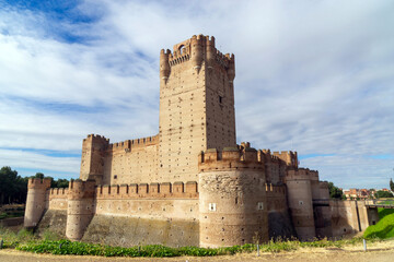 La Mota Castle (14th-15th centuries). Medina del Campo, Valladolid, Spain.