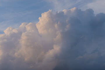 Fototapeta na wymiar Pastel clouds in the sky