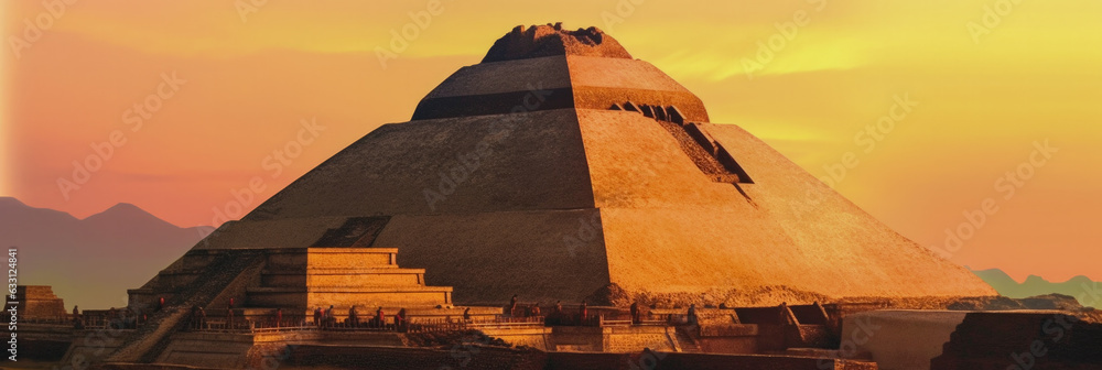 Poster lima panoramic view peru - generative ai