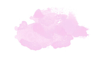 Abstract horizontal watercolor blotch background. Neutral pink light colored empty space background illustration