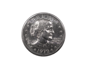 Susan B Anthony Liberty Dollar coin transparent png 