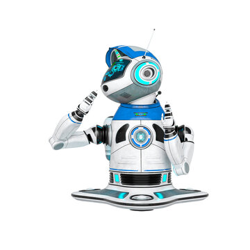 bot robot is saying no way