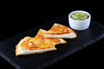 cheese tortillas with sauce