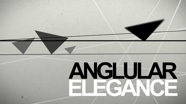 Angular Elegance Presentation