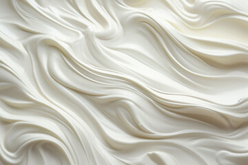 Obraz premium Whirling milk cream. Splashing milk texture. AI generated