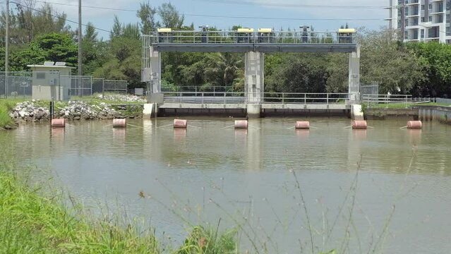 LITTLE RIVER CANAL AT S-27 AT MIAMI, FL USGS 02286380 

