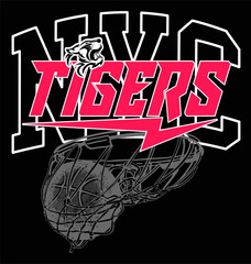 cool basketball graphic for t shirt