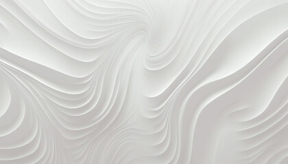 Abstract form material light background. 3D render