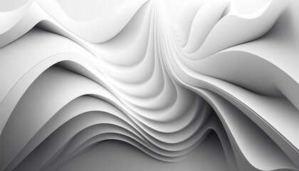 Abstract form material light background. 3D render - 633148496