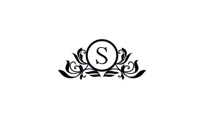 Luxury Logo of Alphabet S