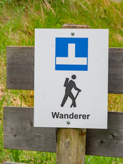 Wanderwegschild
