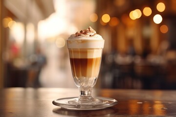 Cappuccino coffee cup
