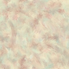 Abstract grunge wall background. Acrylic painting. Big and liquid brush strokes. Pastel colors. Seamless pattern.