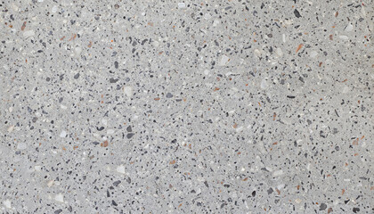 gray Terrazzo texture. Polished concrete floor and wall pattern. Color surface marble and granite stone, material for decoration - obrazy, fototapety, plakaty