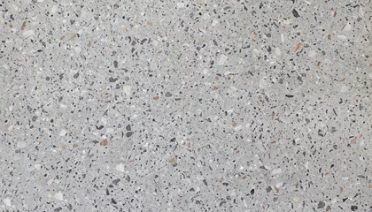 Tuinposter gray Terrazzo texture. Polished concrete floor and wall pattern. Color surface marble and granite stone, material for decoration © Uuganbayar