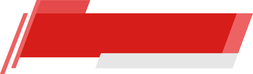 Red News Lower Third Element