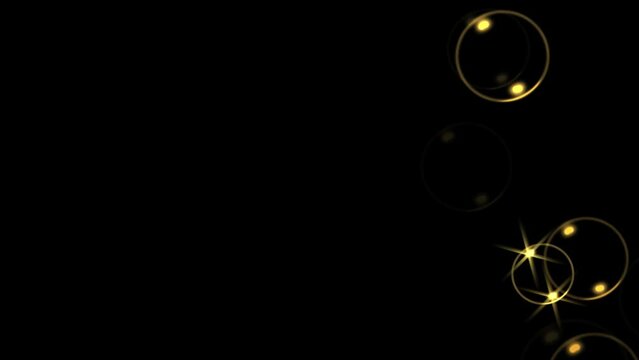 Golden Sparkling Bubbles - Flying Transition
Abstract background or overlay animation. Blend with your footage as ADD, SCREEN, OVERLAY etc.
