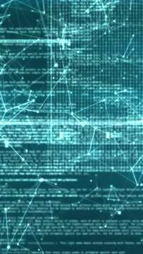 Interlacing cyberspace and computer codes.