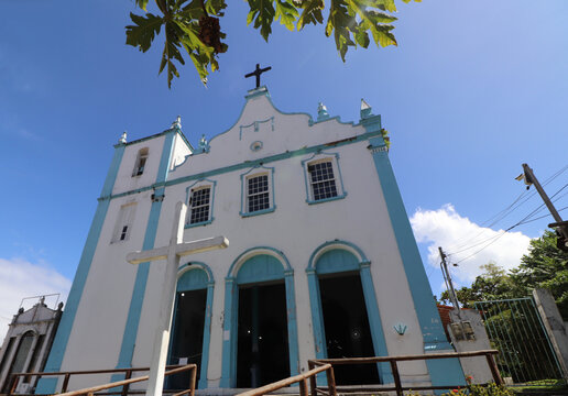 Igreja Nossa Senhora da Luz de Morro de S&atilde;o Paulo - Cairu Bahia