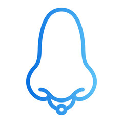 piercing gradient icon