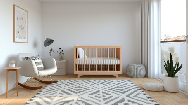 picture of room with cot