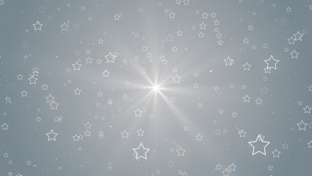 Particles abstract white event business clean bright glitter concert openers medical background