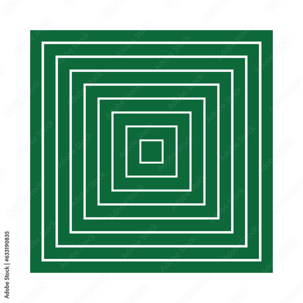 Aufkleber abstract image using colored rectangular lines. background for textile, interior, wrapping design.