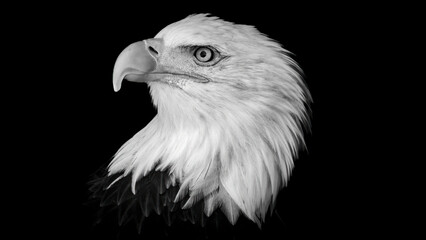 Bald eagle portrait