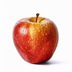 Fuji Apple with Water Drops