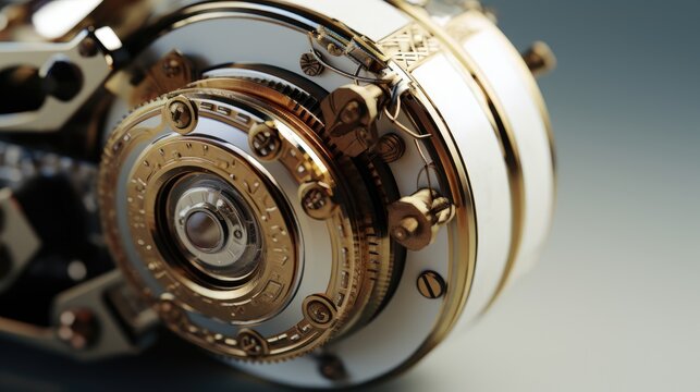 close up of a reel