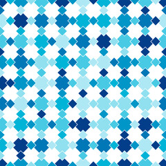 Seamless background, polygonal pattern, blue tones as the main element.