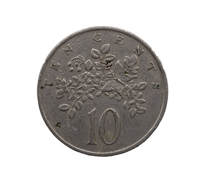 Jamaica 10-cent coin transparent png 