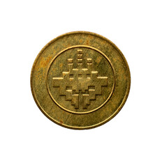 Video Game gold coin transparent png 