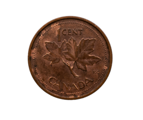 Canadian Penny Transparent png 