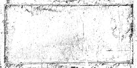 Grunge black texture. Wide horizontal long banner. Dark grainy texture on white background. Dust overlay textured. Grain noise particles. Rusted white effect. Vector illustration, EPS 10.